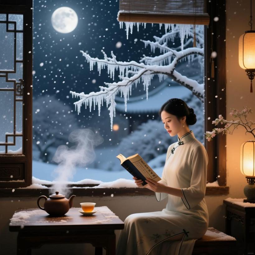 传统时辰划分，此时属于“寅时”（凌晨3点至5点），天尚未亮，因此属于“晚上立春”